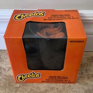 Cheetos Ceramic Mug and Crew Socks Set NEW cup gift set valentines PepsiCo